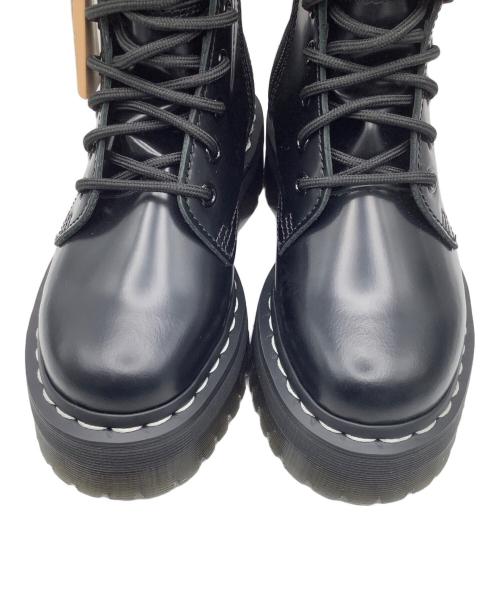 Dr.Martens（ドクターマーチン）Dr.Martens (ドクターマーチン) ホワイトステッチ8ホールブーツ ブラック サイズ:UK3の古着・服飾アイテム