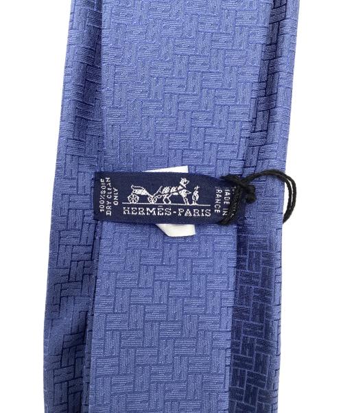 HERMES（エルメス）HERMES (エルメス) ネクタイ ブルー サイズ:-の古着・服飾アイテム