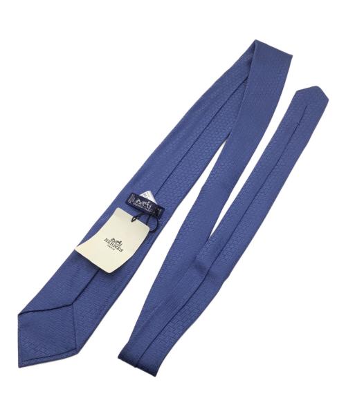 HERMES（エルメス）HERMES (エルメス) ネクタイ ブルー サイズ:-の古着・服飾アイテム