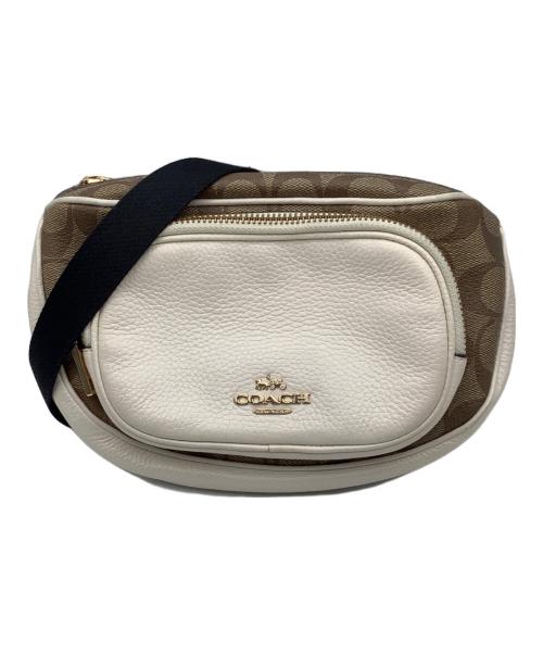 COACH（コーチ）COACH (コーチ) ボディーバッグ アイボリー サイズ:-の古着・服飾アイテム