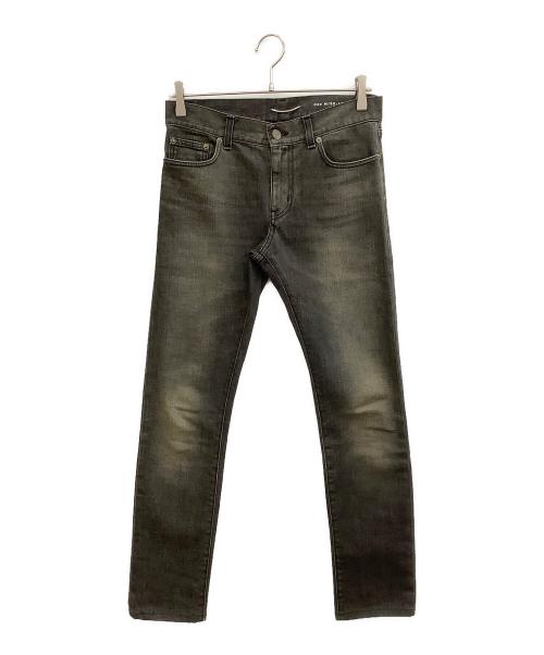 Saint Laurent Paris（サンローランパリ）Saint Laurent Paris (サンローランパリ) デニムパンツ ブラック サイズ:Mの古着・服飾アイテム