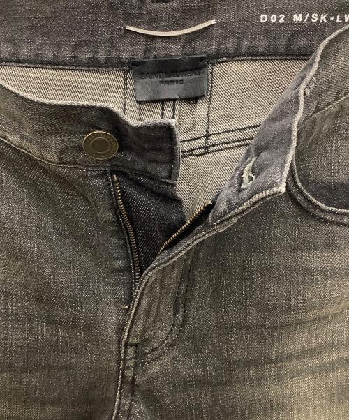 Saint Laurent Paris（サンローランパリ）Saint Laurent Paris (サンローランパリ) デニムパンツ ブラック サイズ:Mの古着・服飾アイテム