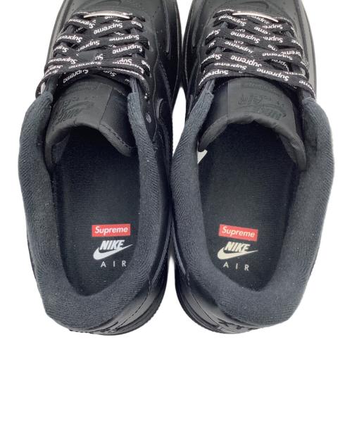 NIKE（ナイキ）NIKE (ナイキ) SUPREME (シュプリーム) ローカットスニーカー ブラック サイズ:26.5の古着・服飾アイテム