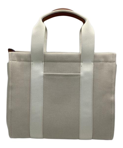 Kate Spade（ケイトスペード）Kate Spade (ケイトスペード) プレンティ キャンバス スモール トート ベージュ×ブラウン サイズ:−の古着・服飾アイテム