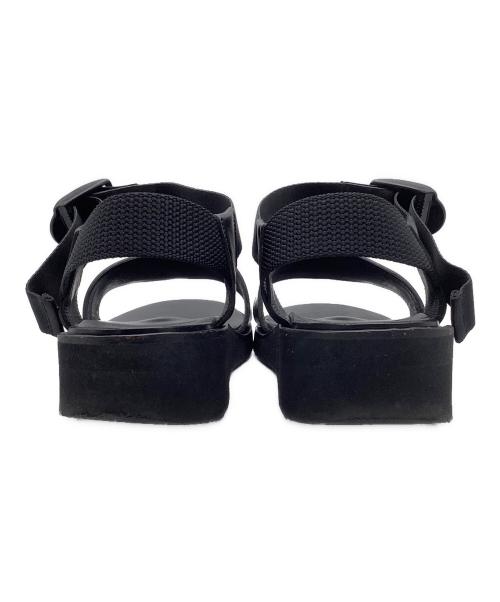 FOOTWORKS（フットワークス）FOOTWORKS (フットワークス) レザーサンダル ブラック サイズ:25の古着・服飾アイテム