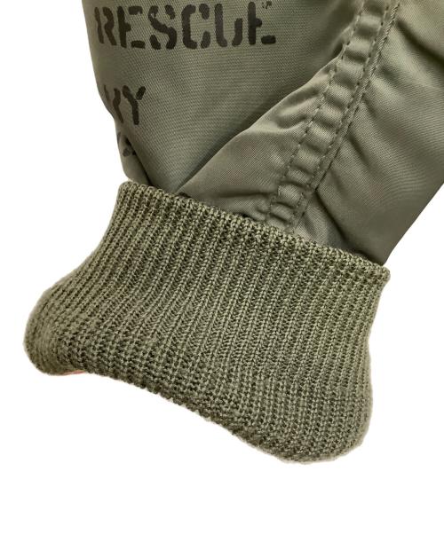 AVIREX（アヴィレックス）AVIREX (アヴィレックス) フライトジャケット カーキ サイズ:Mの古着・服飾アイテム