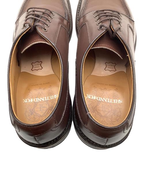 SHETLAND FOX（シェットランドフォックス）SHETLAND FOX (シェットランドフォックス) パラブーツ ブラウン サイズ:8 1/2の古着・服飾アイテム