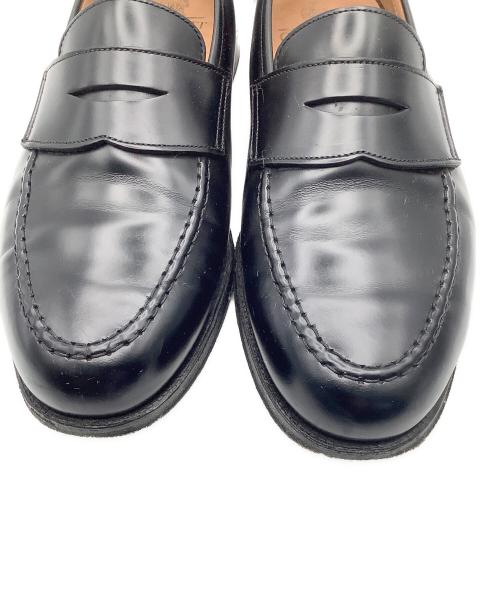 Crockett & Jones（クロケット＆ジョーンズ）Crockett & Jones (クロケット＆ジョーンズ) コインローファー ブラック サイズ:9の古着・服飾アイテム