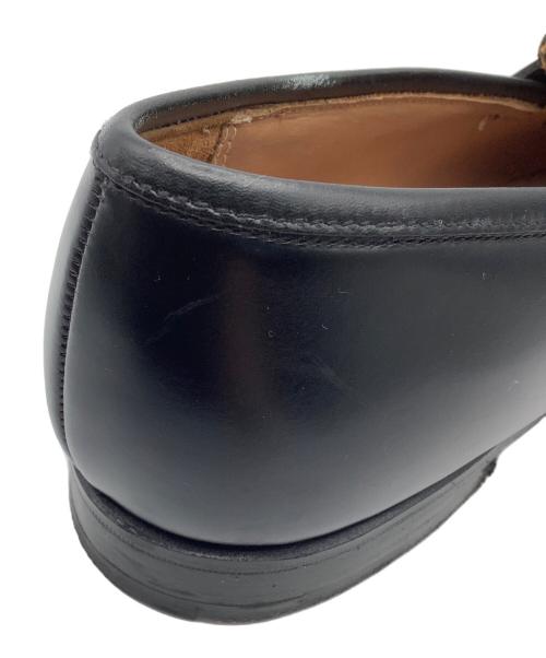 Crockett & Jones（クロケット＆ジョーンズ）Crockett & Jones (クロケット＆ジョーンズ) コインローファー ブラック サイズ:9の古着・服飾アイテム