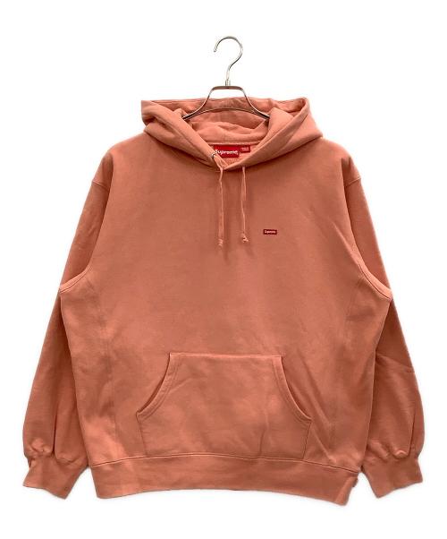 SUPREME（シュプリーム）SUPREME (シュプリーム) スモールボックスロゴプルオーバーパーカー ピンク サイズ:Lの古着・服飾アイテム