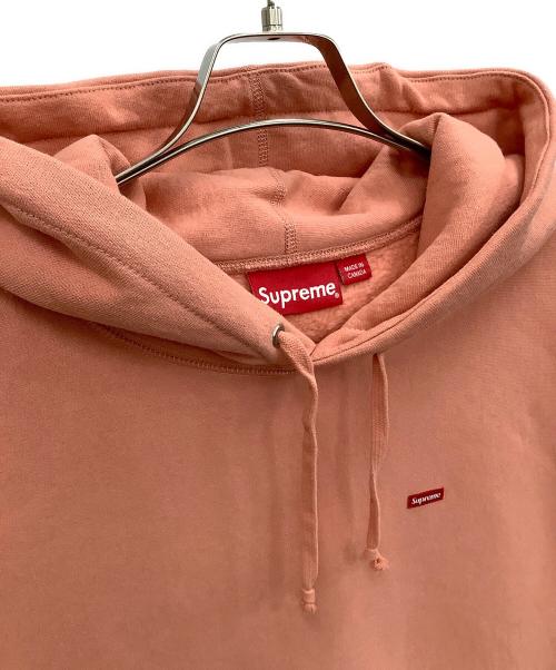 SUPREME（シュプリーム）SUPREME (シュプリーム) スモールボックスロゴプルオーバーパーカー ピンク サイズ:Lの古着・服飾アイテム