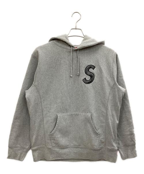 SUPREME（シュプリーム）SUPREME (シュプリーム) プルオーバーパーカー グレー サイズ:Lの古着・服飾アイテム