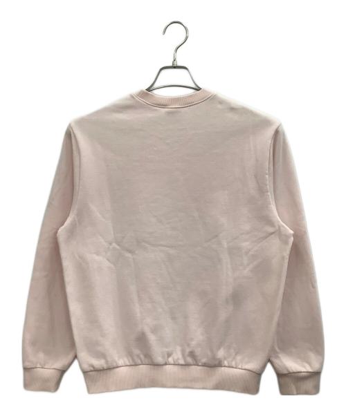 Lacoste L!VE（ラコステライブ）Lacoste L!VE (ラコステライブ) SUPREME (シュプリーム) クルーネックスウェット ピンク サイズ:Mの古着・服飾アイテム