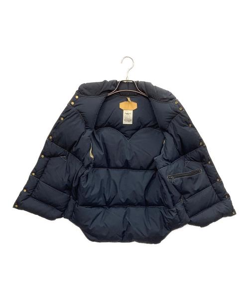 RockyMountainFeatherBed（ロッキーマウンテンフェザーベッド）RockyMountainFeatherBed (ロッキーマウンテンフェザーベッド) ダウンベスト ベージュ×ブラウン サイズ:38の古着・服飾アイテム