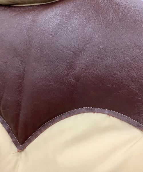 RockyMountainFeatherBed（ロッキーマウンテンフェザーベッド）RockyMountainFeatherBed (ロッキーマウンテンフェザーベッド) ダウンベスト ベージュ×ブラウン サイズ:38の古着・服飾アイテム