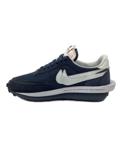 NIKE（ナイキ）NIKE (ナイキ) sacai FRAGMENTS ローカットスニーカー ネイビー サイズ:26の古着・服飾アイテム