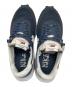 中古・古着 NIKE (ナイキ) sacai FRAGMENTS ローカットスニーカー ネイビー サイズ:26：15000円