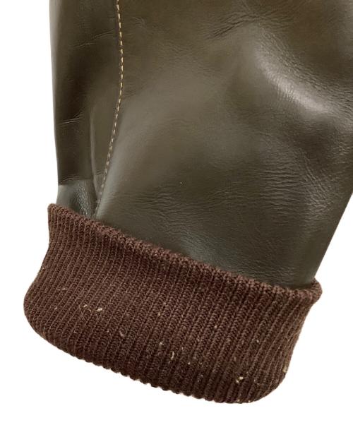 VARGA GIRL（バルガ ガール）VARGA GIRL (バルガ ガール) A2レザージャケット ブラウン サイズ:40の古着・服飾アイテム