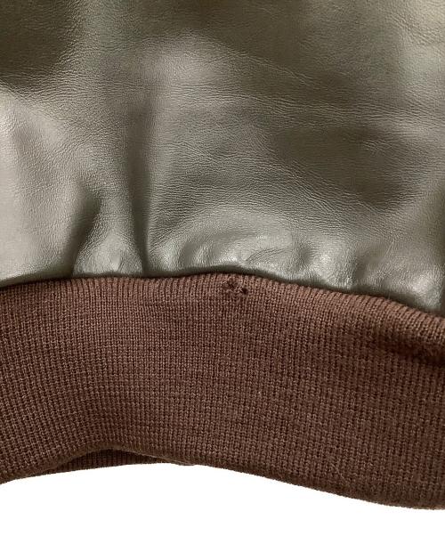 VARGA GIRL（バルガ ガール）VARGA GIRL (バルガ ガール) A2レザージャケット ブラウン サイズ:40の古着・服飾アイテム