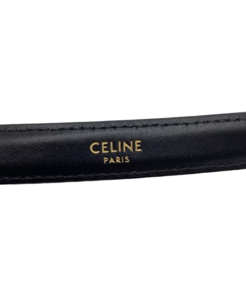 CELINE（セリーヌ）CELINE (セリーヌ) ミディアムトリオンフベルト ブラック サイズ:−の古着・服飾アイテム