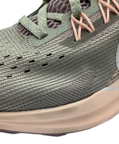 NIKE（ナイキ）NIKE (ナイキ) WMNS REACTX PEGASUS TRAIL 5 黄緑×ピンク サイズ:24の古着・服飾アイテム