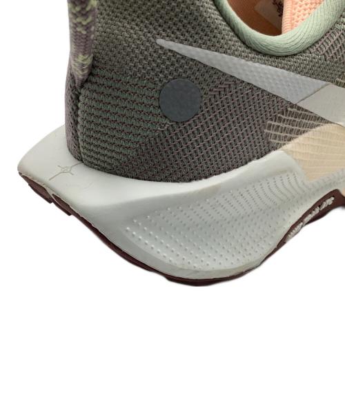 NIKE（ナイキ）NIKE (ナイキ) WMNS REACTX PEGASUS TRAIL 5 黄緑×ピンク サイズ:24の古着・服飾アイテム