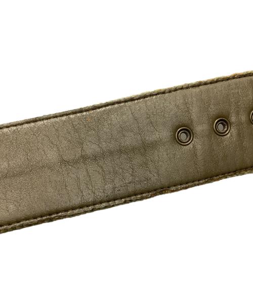 Yves Saint Laurent（イヴサンローラン）Yves Saint Laurent (イヴサンローラン) セットアップスーツ グリーン サイズ:ジャケットＭ　スカートSの古着・服飾アイテム