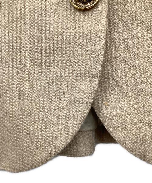 Yves Saint Laurent（イヴサンローラン）Yves Saint Laurent (イヴサンローラン) セットアップスーツ ベージュ サイズ:34の古着・服飾アイテム