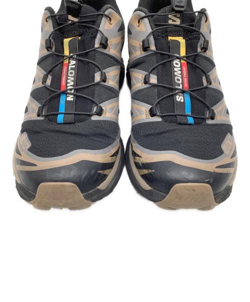 SALOMON（サロモン）SALOMON (サロモン) スニーカー ブラック×ブラウン サイズ:27の古着・服飾アイテム