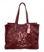 COACHコーチ）の古着「トートバッグ」｜パープル