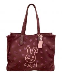 COACH（コーチ）の古着「トートバッグ」｜パープル