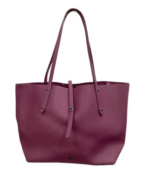 COACH（コーチ）COACH (コーチ) トートバッグ パープル サイズ:−の古着・服飾アイテム