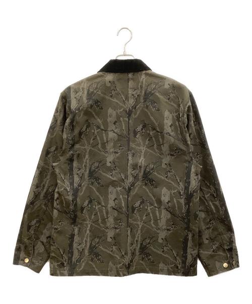 CarHartt（カーハート）CarHartt (カーハート) MICHIGAN COAT オリーブ×ブラック サイズ:Lの古着・服飾アイテム