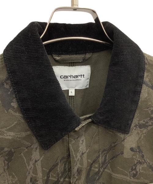 CarHartt（カーハート）CarHartt (カーハート) MICHIGAN COAT オリーブ×ブラック サイズ:Lの古着・服飾アイテム