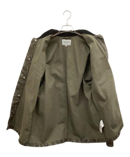 CarHartt（カーハート）CarHartt (カーハート) MICHIGAN COAT オリーブ×ブラック サイズ:Lの古着・服飾アイテム