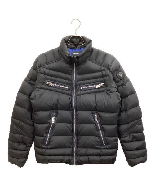 DIESEL（ディーゼル）DIESEL (ディーゼル) ダウンジャケット ブラック サイズ:Lの古着・服飾アイテム