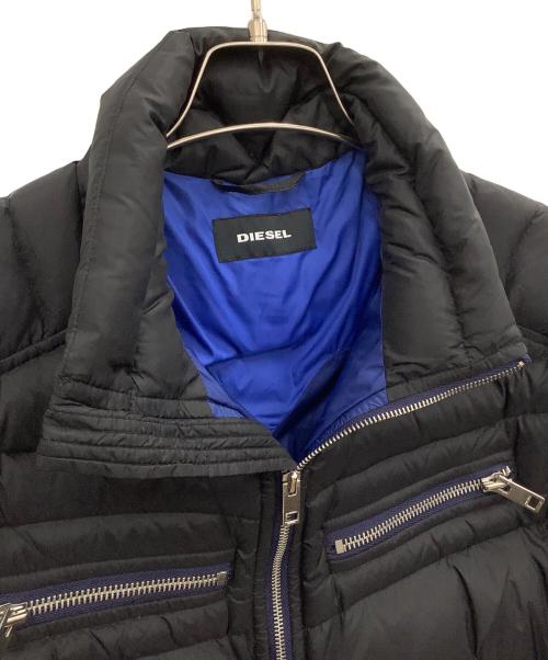 DIESEL（ディーゼル）DIESEL (ディーゼル) ダウンジャケット ブラック サイズ:Lの古着・服飾アイテム