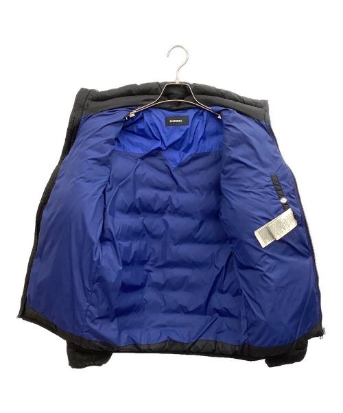 DIESEL（ディーゼル）DIESEL (ディーゼル) ダウンジャケット ブラック サイズ:Lの古着・服飾アイテム