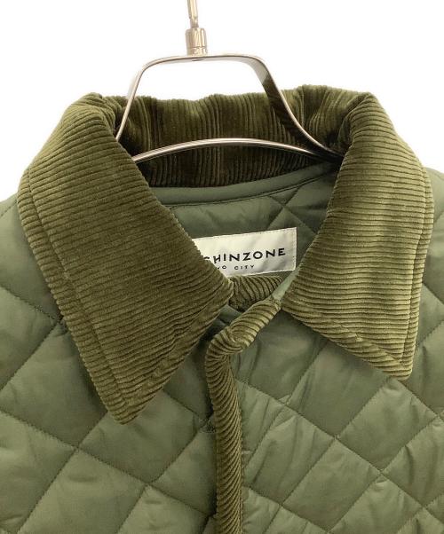 THE SHINZONE（ザ シンゾーン）THE SHINZONE (ザ シンゾーン) キルティングジャケット グリーン サイズ:F0の古着・服飾アイテム