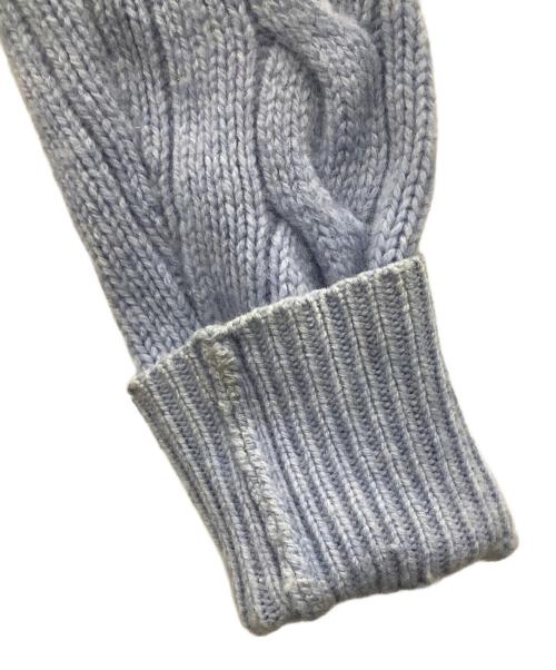 POLO RALPH LAUREN（ポロ・ラルフローレン）POLO RALPH LAUREN (ポロ・ラルフローレン) 薄手カーディガン スカイブルー サイズ:Sの古着・服飾アイテム