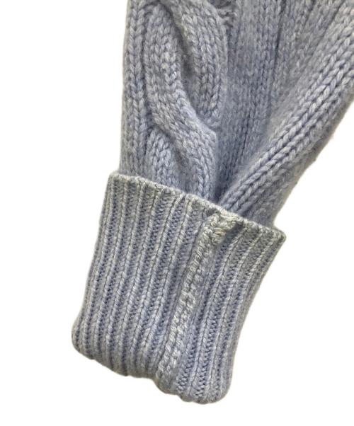 POLO RALPH LAUREN（ポロ・ラルフローレン）POLO RALPH LAUREN (ポロ・ラルフローレン) 薄手カーディガン スカイブルー サイズ:Sの古着・服飾アイテム