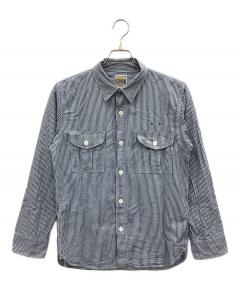 中古・古着通販】TENDERLOIN (テンダーロイン) ワークシャツ ベージュ
