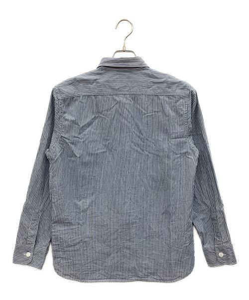 Pherrow's（フェローズ）Pherrow's (フェローズ) ヒッコリー ワークシャツ ブルー×ホワイト サイズ:38の古着・服飾アイテム