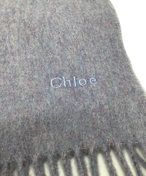 Chloe（クロエ）Chloe (クロエ) マフラー パープル サイズ:−の古着・服飾アイテム