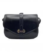 CELINEセリーヌ）の古着「ショルダーバッグ」｜ブラック