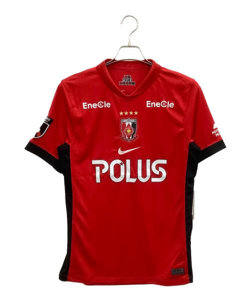 浦和レッズ（ウラワレッズ）浦和レッズ (ウラワレッズ) ゲームシャツ レッド サイズ:Mの古着・服飾アイテム