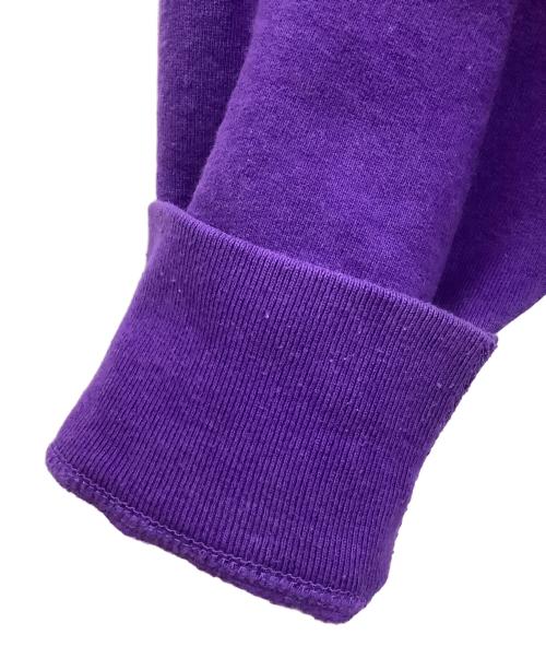 SUPREME（シュプリーム）SUPREME (シュプリーム) micro logo hooded sweatshirt パープル サイズ:Mの古着・服飾アイテム