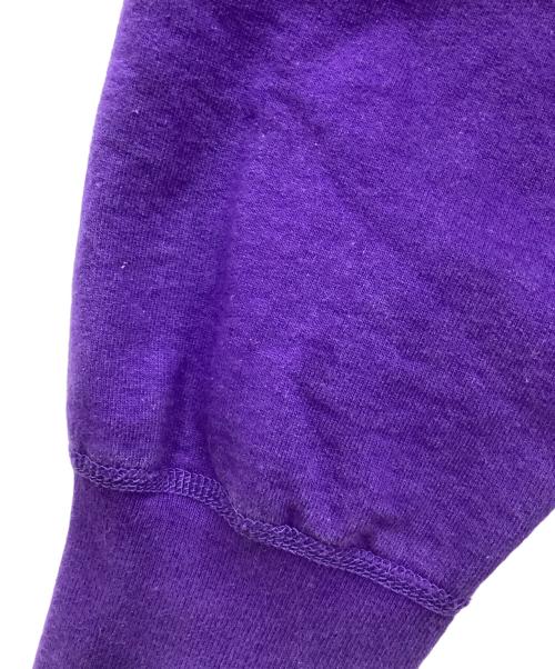SUPREME（シュプリーム）SUPREME (シュプリーム) micro logo hooded sweatshirt パープル サイズ:Mの古着・服飾アイテム