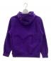 SUPREME (シュプリーム) micro logo hooded sweatshirt パープル サイズ:M：13000円