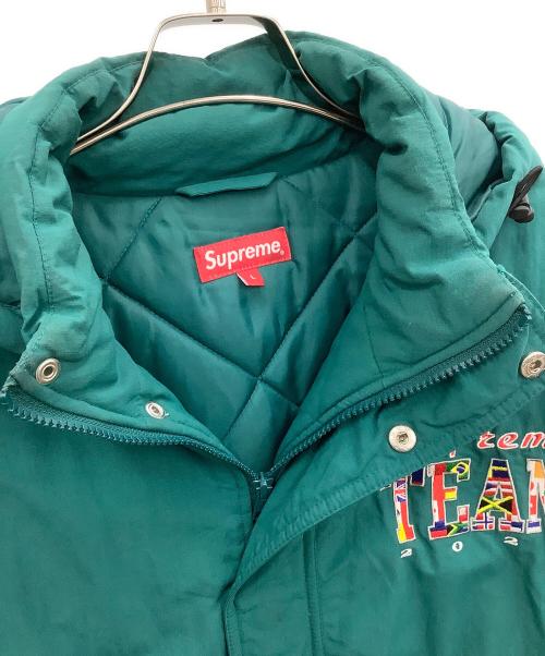 SUPREME（シュプリーム）SUPREME (シュプリーム) Team Puffy Jacket グリーン サイズ:Lの古着・服飾アイテム